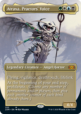 Atraxa, Praetors' Voice - Foil - Borderless | Double Masters