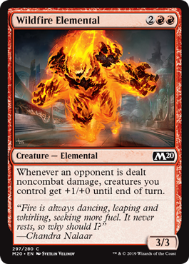 Wildfire Elemental - Planeswalker Deck Exclusive | Core Set 2020