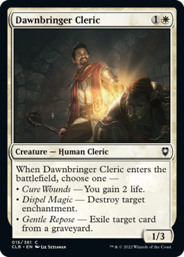 Dawnbringer Cleric - Foil | Baldur's Gate