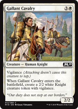 Gallant Cavalry | Core Set 2019