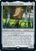 Codie, Vociferous Codex | Strixhaven: School of Mages