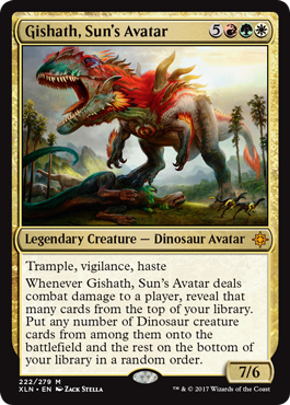 Gishath, Sun's Avatar - Foil | Ixalan