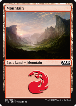 Mountain (275) | Core Set 2019