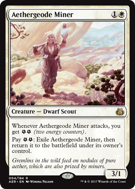 Aethergeode Miner - Foil | Aether Revolt