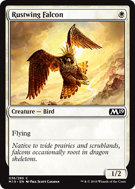 Rustwing Falcon - Foil | Core Set 2019
