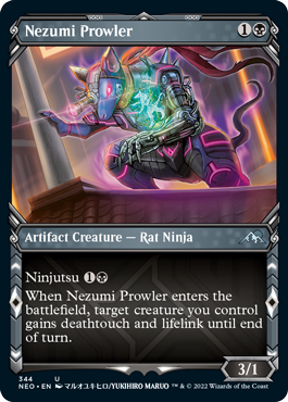 Nezumi Prowler - Showcase | Kamigawa: Neon Dynasty