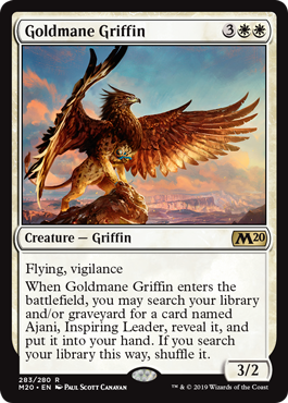 Goldmane Griffin - Planeswalker Deck Exclusive | Core Set 2020