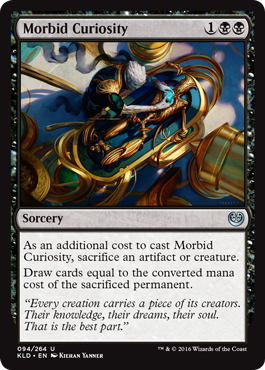 Morbid Curiosity - Foil | Kaladesh