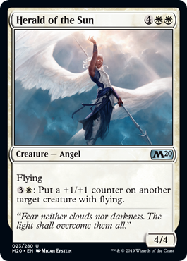 Herald of the Sun - Foil | Core Set 2020