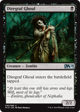 Diregraf Ghoul - Foil | Core Set 2019