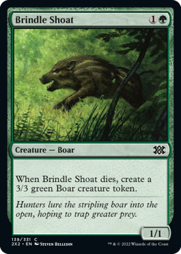 Brindle Shoat - Foil | Double Masters 2022