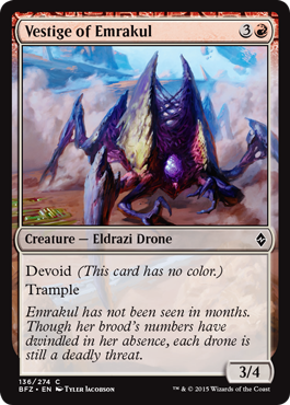 Vestige of Emrakul - Foil | Battle for Zendikar