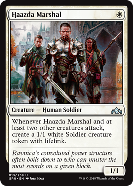 Haazda Marshal - Foil | Guilds of Ravnica