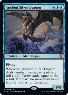 Ancient Silver Dragon | Commander Legends: Battle for Baldur's Gate
