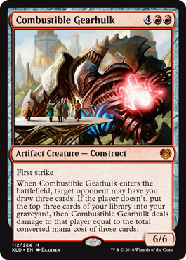 Combustible Gearhulk | Kaladesh