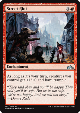 Street Riot - Foil | Guilds of Ravnica