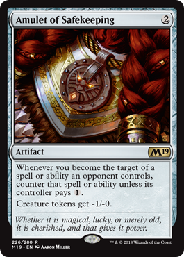 Amulet of Safekeeping | Core Set 2019