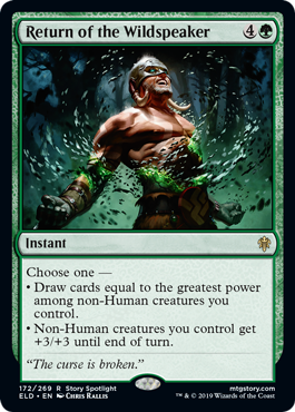 Return of the Wildspeaker - Foil | Throne Of Eldraine