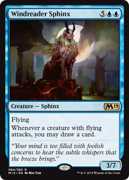 Windreader Sphinx - Foil | Core Set 2019