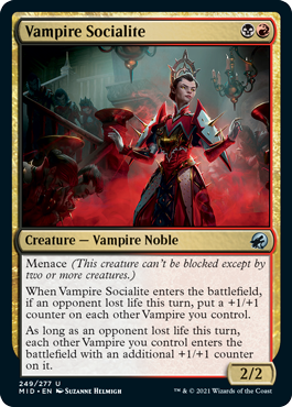 Vampire Socialite - Foil | Innistrad: Midnight Hunt