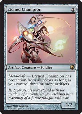 Etched Champion | Scars of Mirrodin
