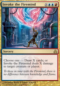 Invoke the Firemind - Foil | Guildpact
