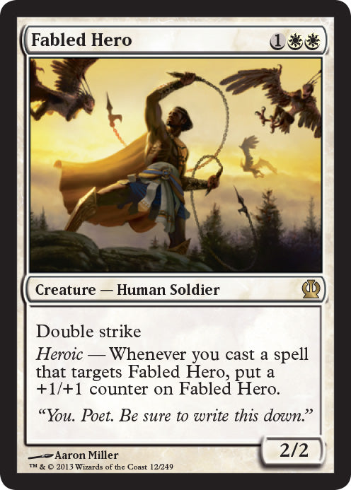 Fabled Hero - Foil | Theros