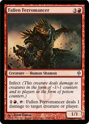Fallen Ferromancer - Foil | New Phyrexia