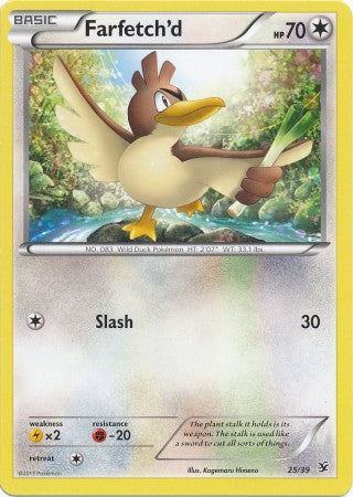 Farfetch'd - 25/39 | XY - Kalos Starter