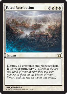 Fated Retribution - Foil | Born of the Gods