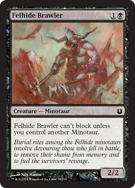 Felhide Brawler - Foil | Born of the Gods