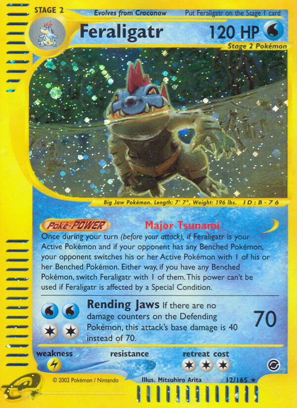 Feraligatr - 12/165 - Holo Rare | Expedition