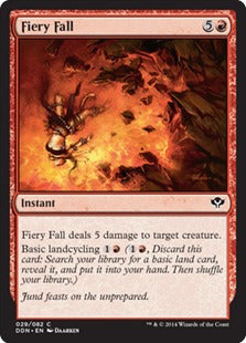 Fiery Fall | Duel Decks: Speed vs. Cunning