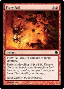 Fiery Fall | Duel Decks: Knights vs. Dragons