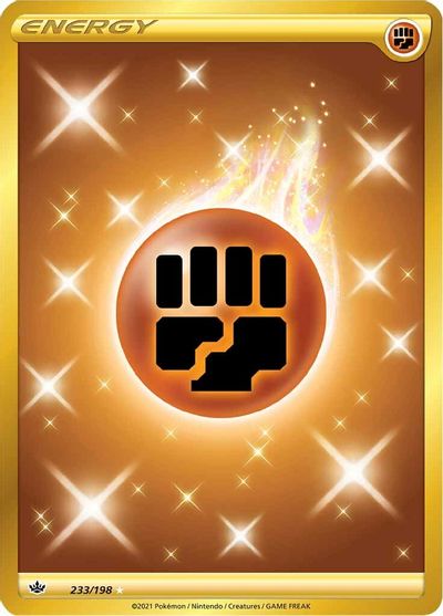 Fighting Energy - 233/198 - Secret Rare | SWSH - Chilling Reign