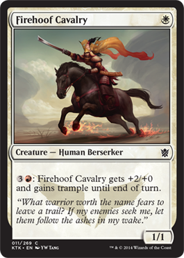Firehoof Cavalry | Khans of Tarkir