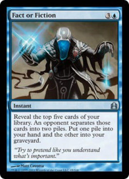 Fact or Fiction | Commander