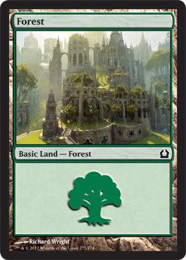 Forest (273) - Foil | Return to Ravnica