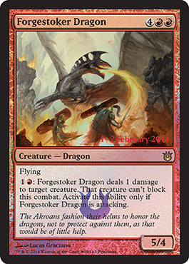 Forgestoker Dragon - Foil - Prerelease Promo | Pre-Release Promos