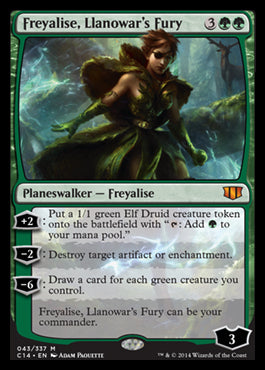 Freyalise, Llanowar's Fury | Commander 2014