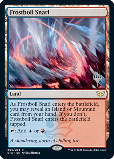 Frostboil Snarl - Foil - Promo Pack | Promo Pack: Strixhaven