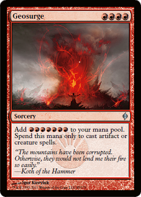 Geosurge - Foil | New Phyrexia