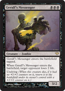 Geralf's Messenger - Foil | Dark Ascension