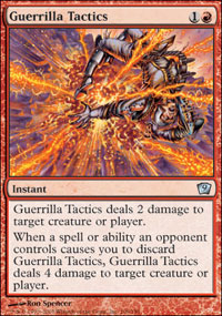 Guerrilla Tactics - Foil | 9th Edition