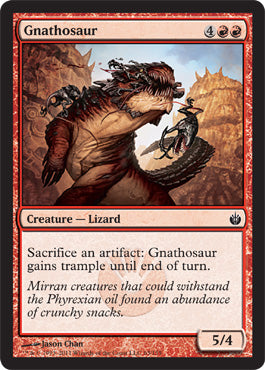 Gnathosaur - Foil | Mirrodin Besieged