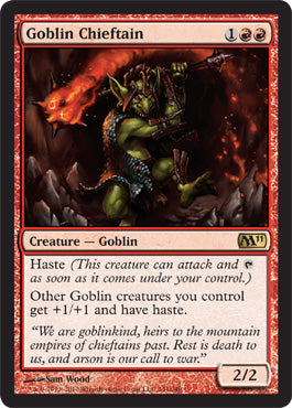 Goblin Chieftain - Foil | Magic 2011