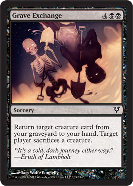 Grave Exchange - Foil | Avacyn Restored