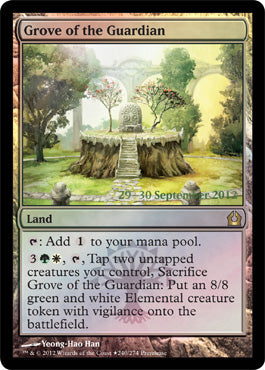 Grove of the Guardian - Foil - Prerelease Promo | Pre-Release Promos
