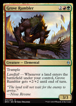 Grove Rumbler | Battle for Zendikar