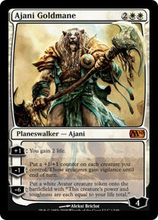 Ajani Goldmane - Foil | Magic 2010